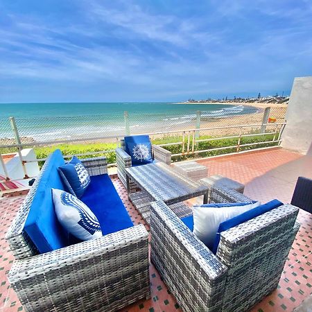 Splendid Beachfront Villa In Sidi Bouzid Beach With Pool Douar Ourlali Luaran gambar