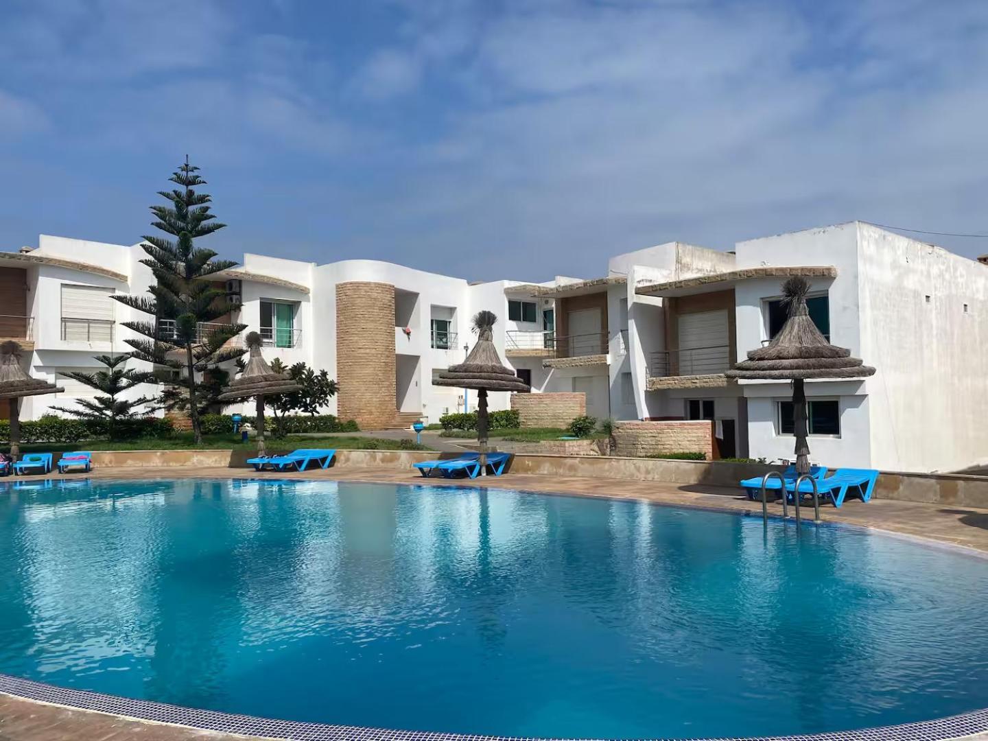Splendid Beachfront Villa In Sidi Bouzid Beach With Pool Douar Ourlali Luaran gambar