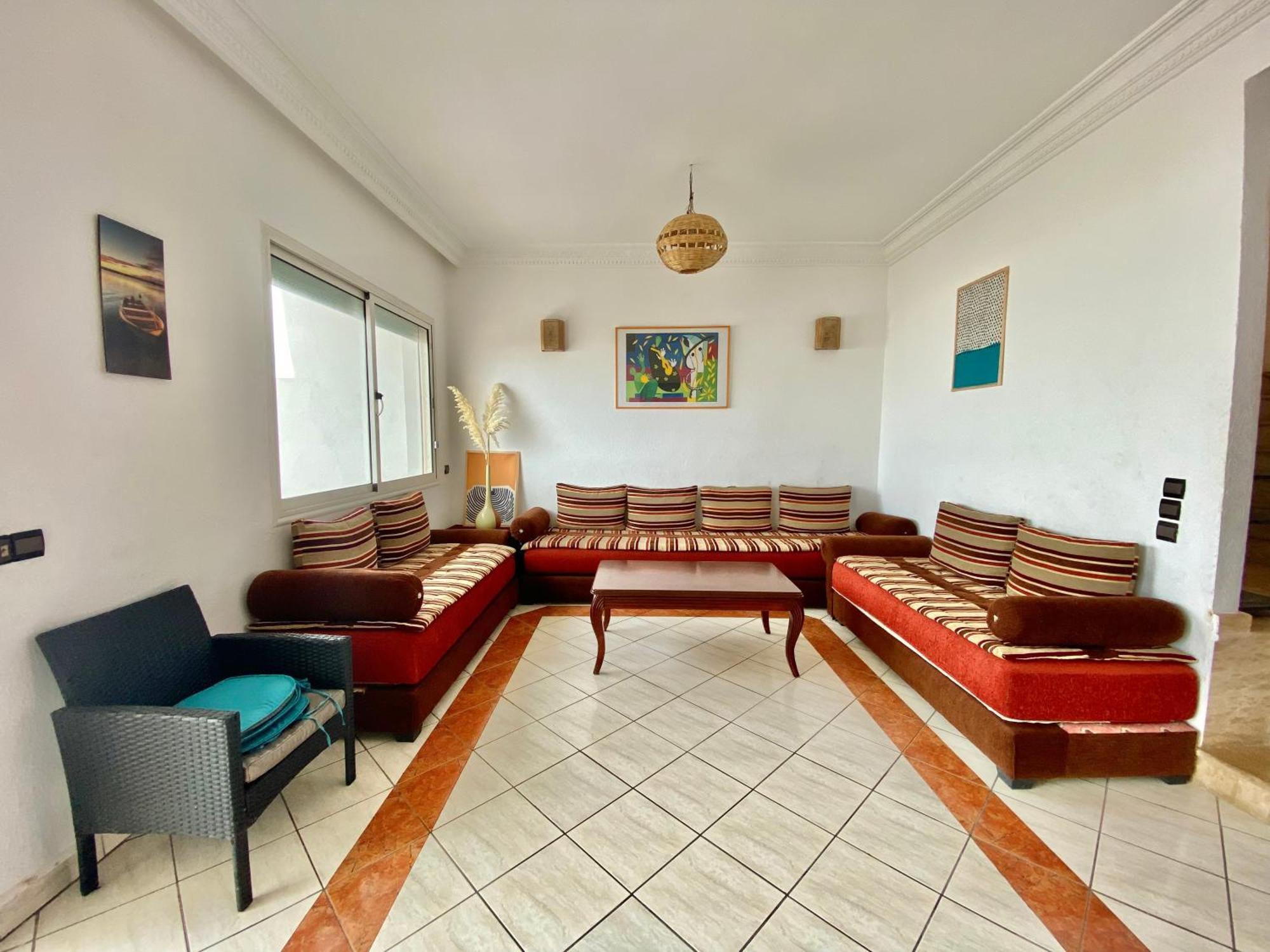 Splendid Beachfront Villa In Sidi Bouzid Beach With Pool Douar Ourlali Luaran gambar